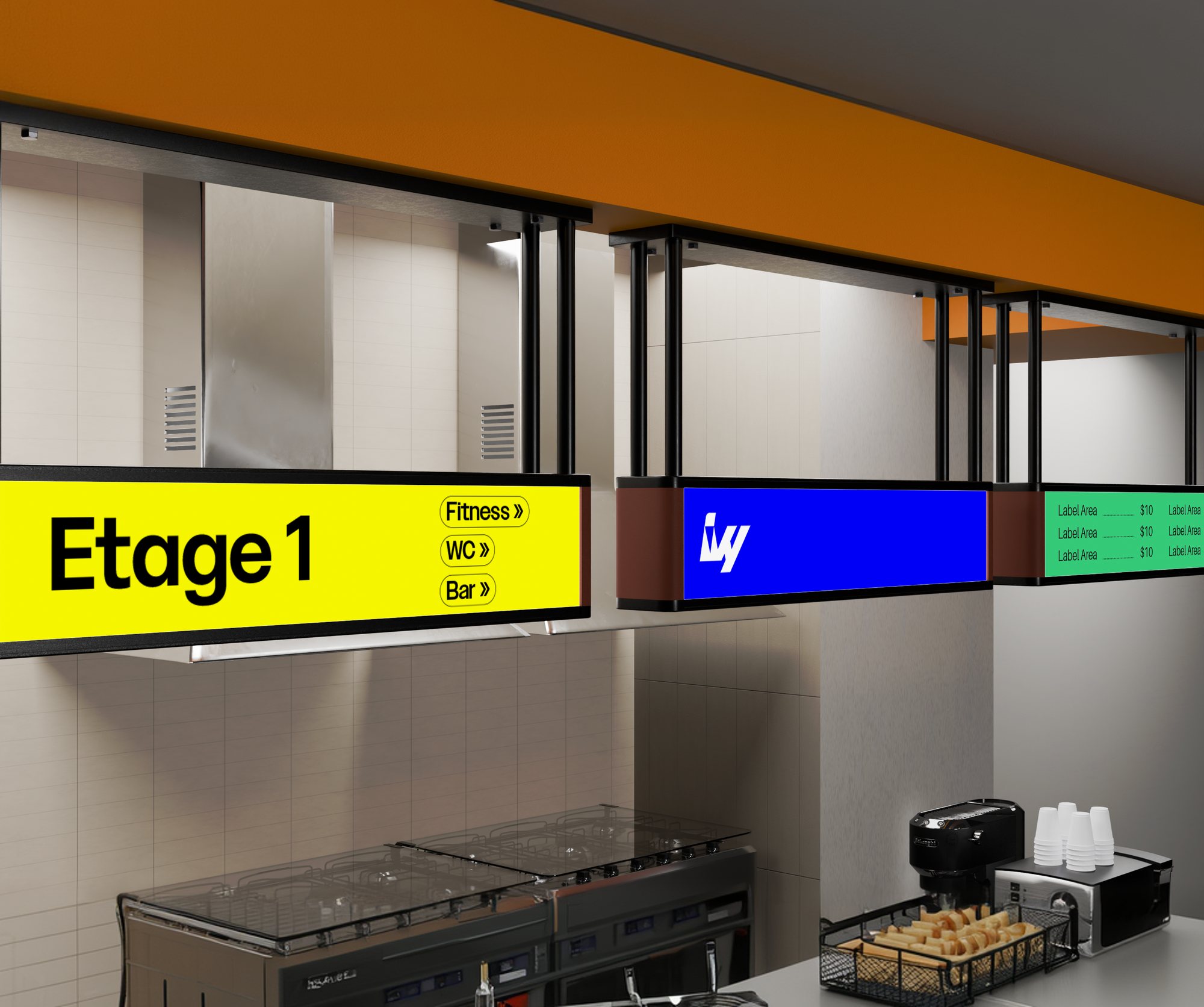 ivy Leitsystem – Etage 1